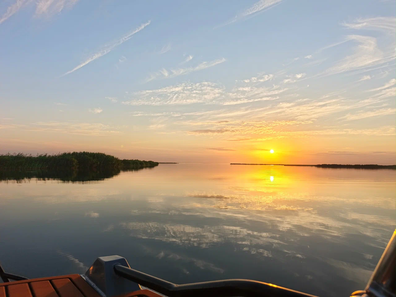 Рыбалка на спокойном водоёме